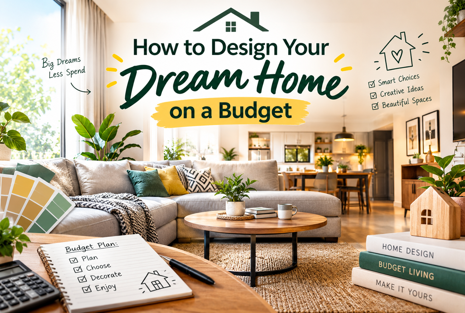 how to design your dream home on a budget