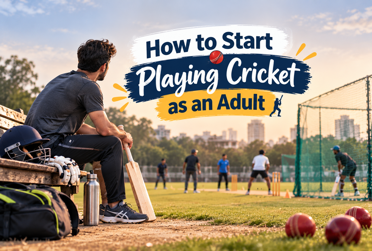 How to Start Playing Cricket as an Adult