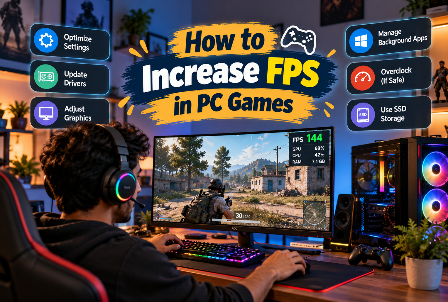 How to Increase FPS in PC Games