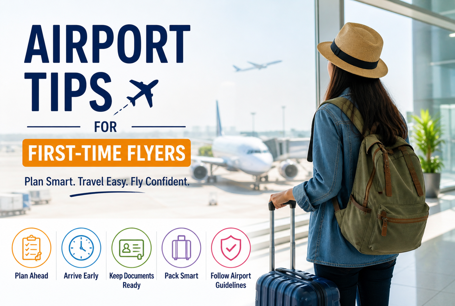 Airport Tips for First-Time Flyers