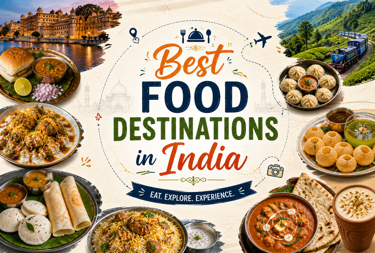 Best Food Destinations in India