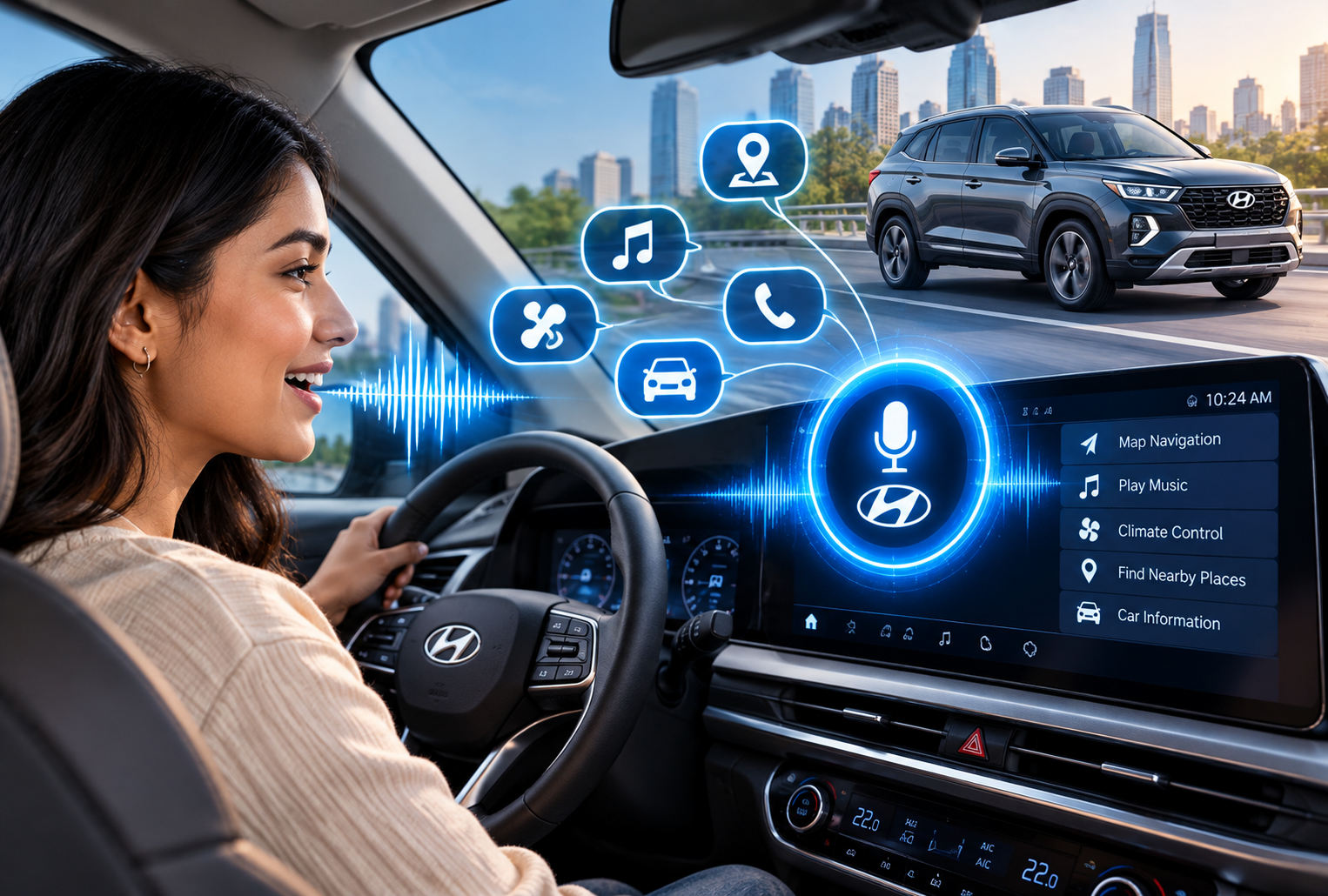 Hyundai AI voice assistant