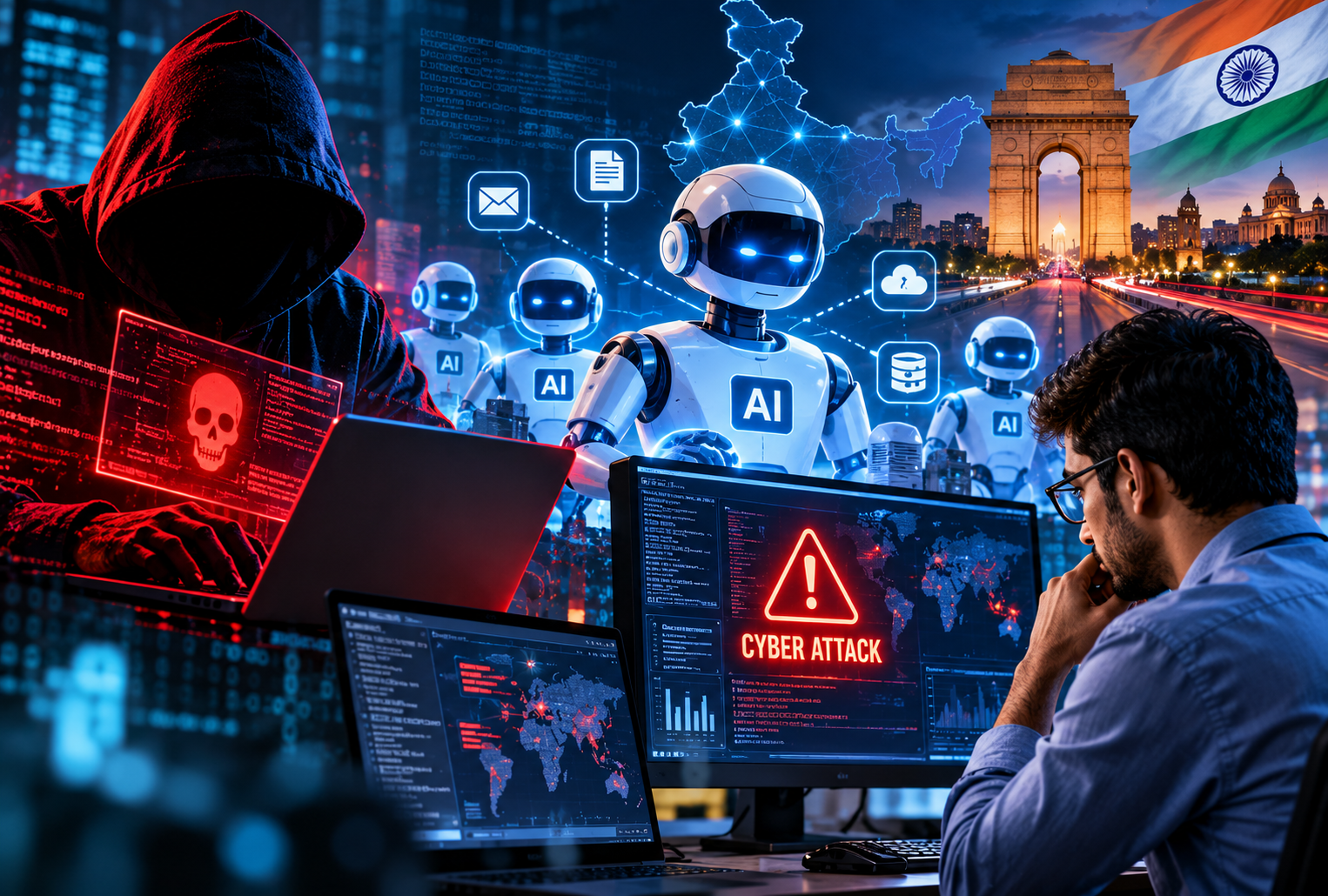 AI agent cyberattacks in India