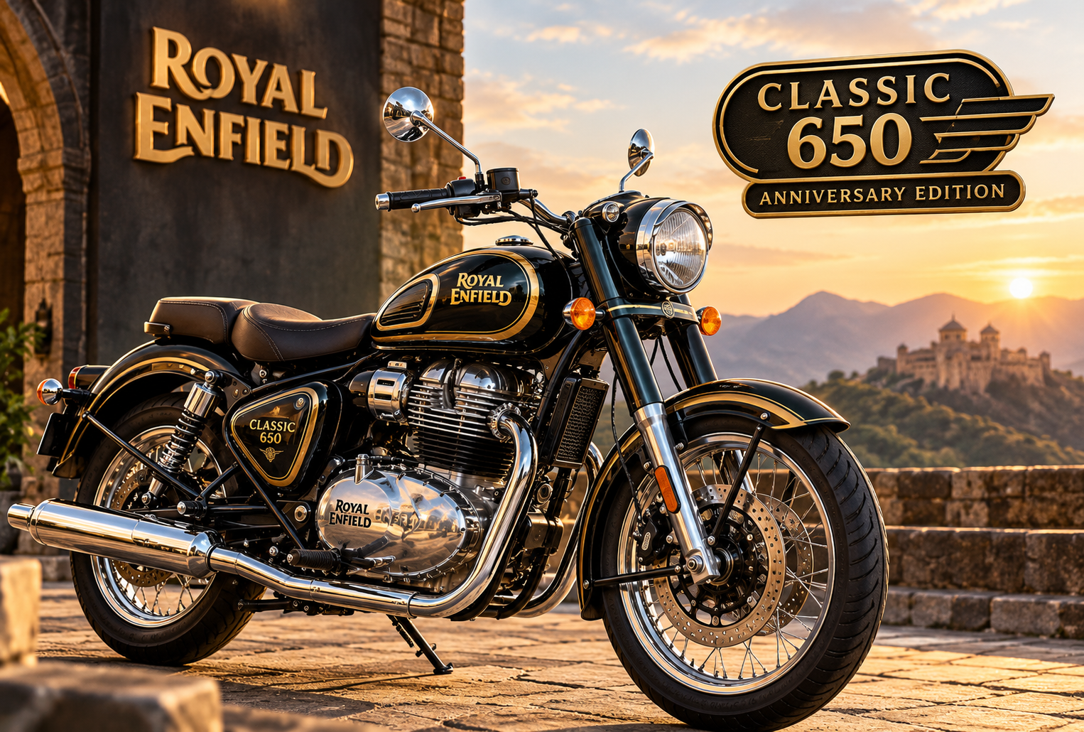 Royal Enfield Classic 650 Anniversary Edition
