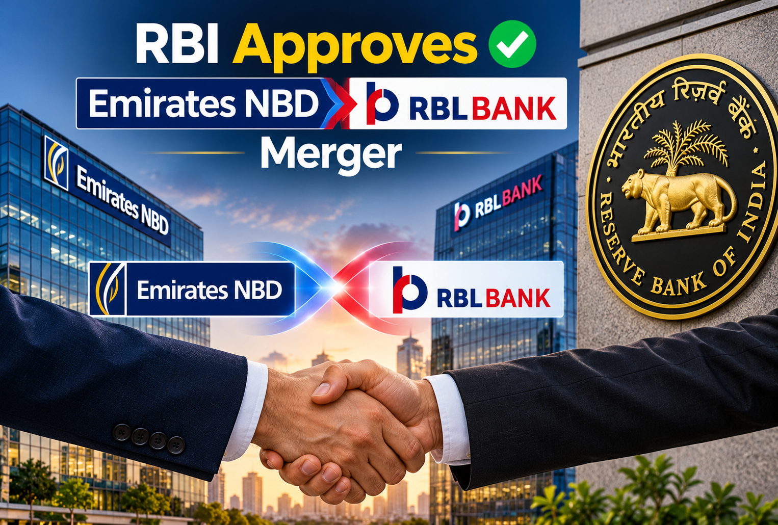 RBI Approves Emirates NBD RBL Bank Merger