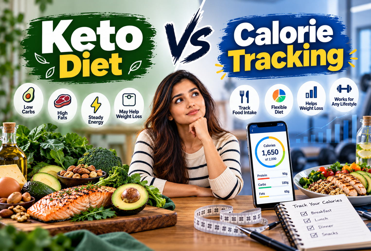 Keto Diet vs Calorie Tracking