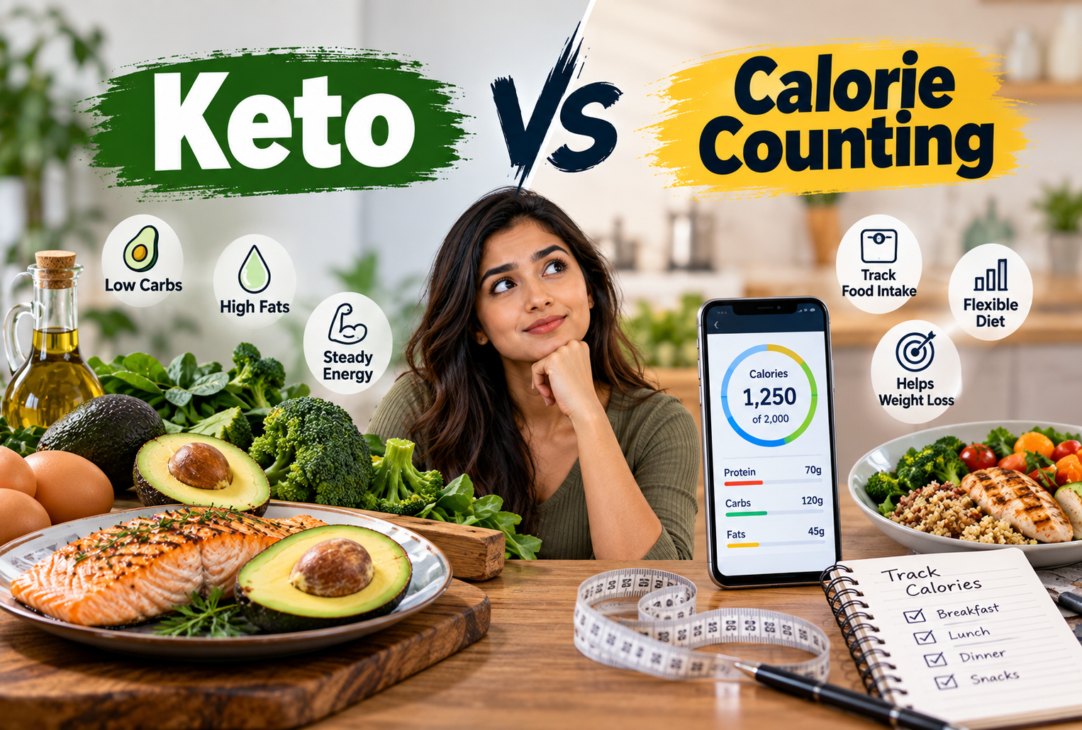 Keto vs Calorie Counting