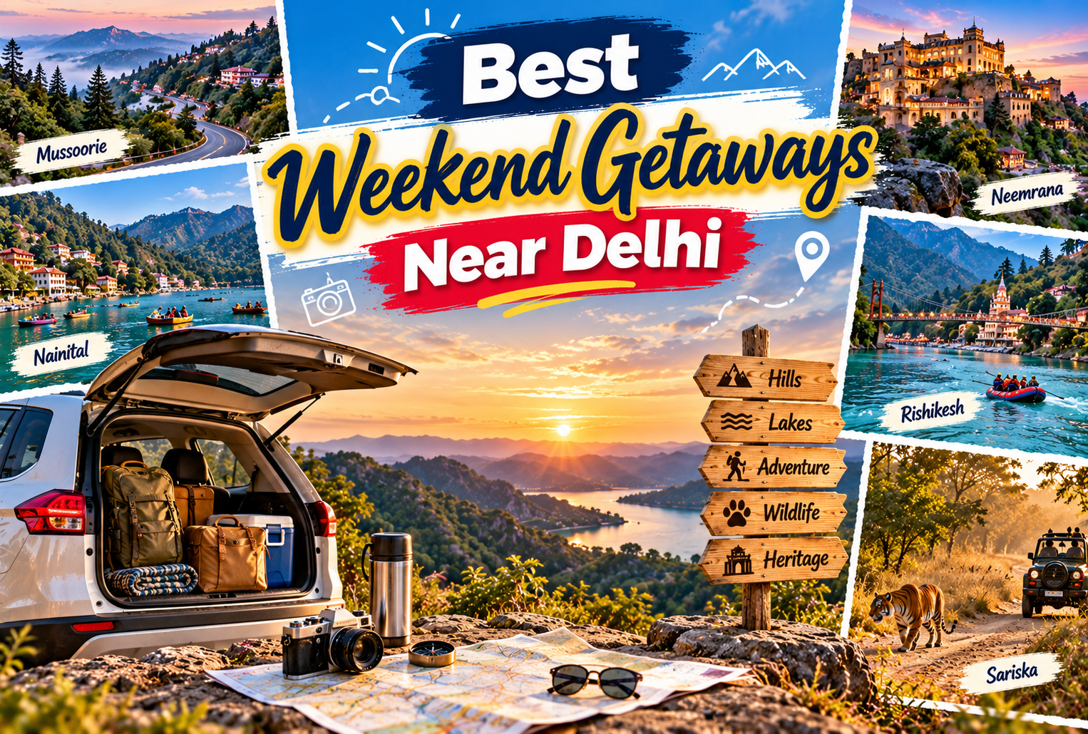 Best Weekend Getaways Near Delhi