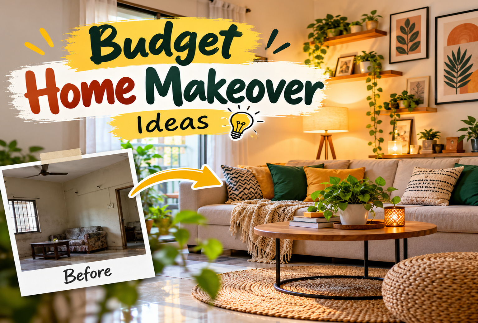 Budget Home Makeover Ideas