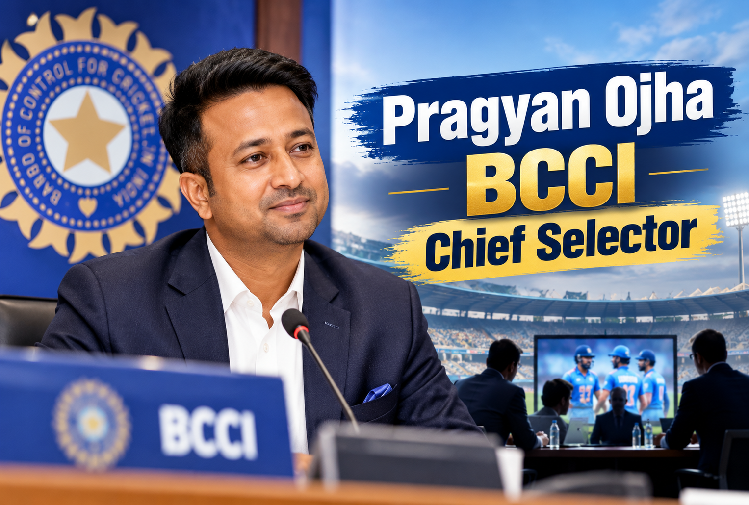 Pragyan Ojha BCCI Chief Selector