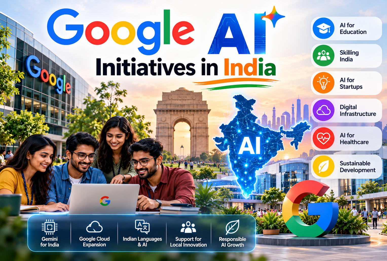Google AI Initiatives in India