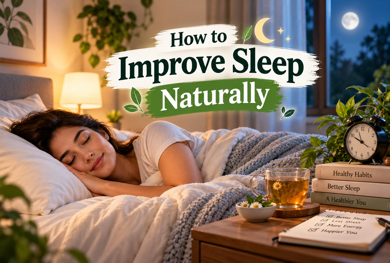 how to improve sleep naturally