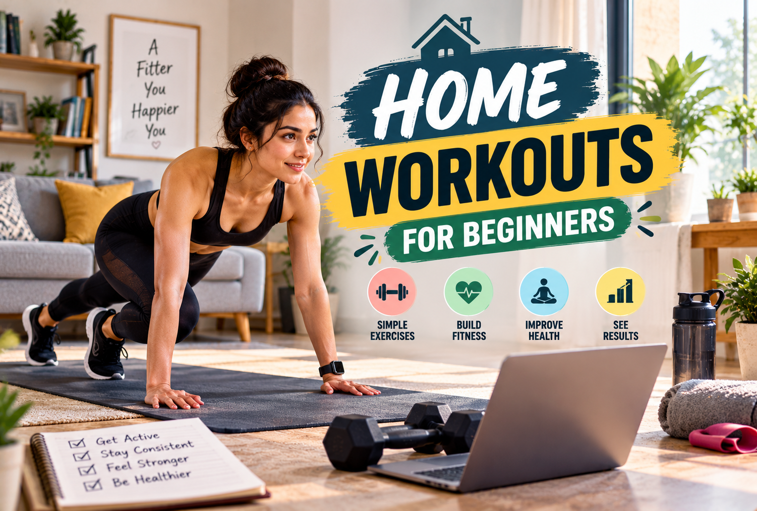 home workouts for beginners